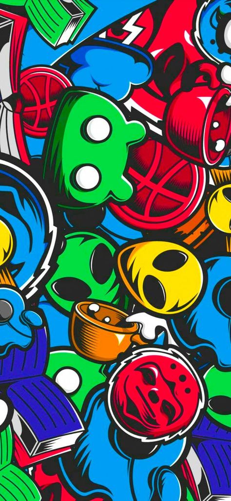 Vibrant light mode graffiti iPhone wallpaper 🖼️ 📱 🤩 Iphone Wallpaper Illustration, Skateboard Graphics, Swag Wallpaper, Arte Doodle, Graffiti Wallpaper Iphone, Graffiti Doodles, Supreme Wallpaper, Wallpaper Doodle, Graffiti Wallpaper