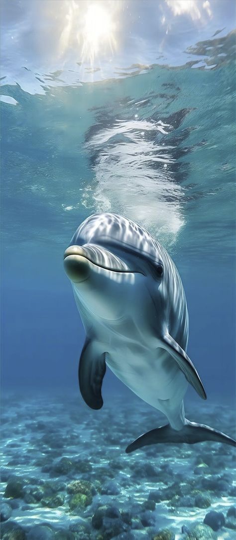 (99+) fantasyanddreamsworld on Tumblr Dolphin Wallpaper, Wallpaper Huawei, Dolphin Images, Dolphin Photos, Fauna Marina, Dolphin Art, Wild Animals Pictures, Beautiful Ocean Pictures, Underwater Animals