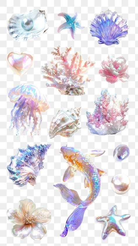 Aesthetic Png Stickers, Ocean Png, Underwater Aesthetic, Ocean Elements, Pinky Pinky, Collage Png, Collage Creator, Png Images For Editing, Y2k Icons