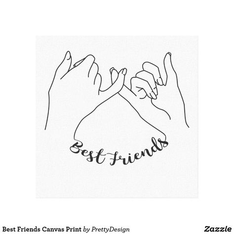 Besties Drawing Best Friends, Friend Painting Ideas, Best Friend Sketches, Best Friend Canvas, Friends Sketch, Friend Canvas, Designs Printable, Best Friend Drawings, Friend Painting