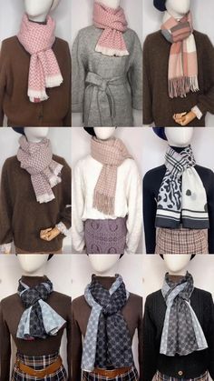 Winter Scarf Wearing Styles, Womens Winter Scarf, Scarf Styles Winter Outfit, Scarf Winter How To Wear, Winter Scarf Outfit Women, Cashmere Scarf How To Wear A, How To Style Scarf Outfit Winter, How To Style A Blanket Scarf, How To Wear Winter Scarf