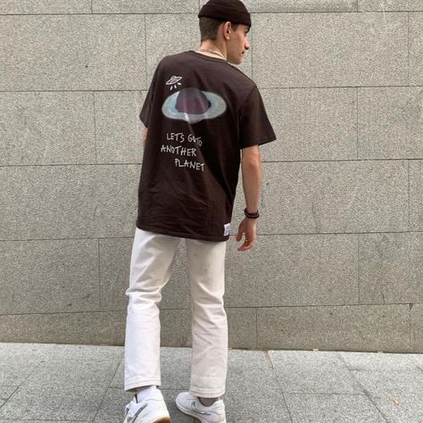 Brown Shirt Outfit Men Street Styles, Brown Tshirt Outfit Men, Brown T Shirt Outfit Men, Brown T Shirt Outfit, Brown Shirt Outfit Men, Brown Tshirt Outfit, Brown Shirt Outfit, Japan Lookbook, Bf Fits