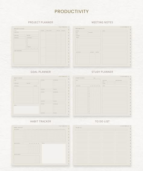 Undated Minimalist Digital Planner, Goodnotes Planner, iPad Neutral Beige Life Notability Planner, Landscape Minimal Planner - Etsy Philippines Digital Planner Index Page, Notion Template For Work, Planner Cover Page, Work Notion, Notion Aesthetic Template, Weekly Planner Aesthetic, Workout Tracker Printable Free, School Notion, Notion Habit Tracker