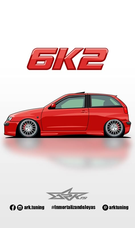 Seat Ibiza 6K2 vectorizado. 147 Fiat, Seat Cupra, Hummer Cars, Vw Group, Seat Ibiza, Cummins, Car Audio, Ibiza, Car Seats