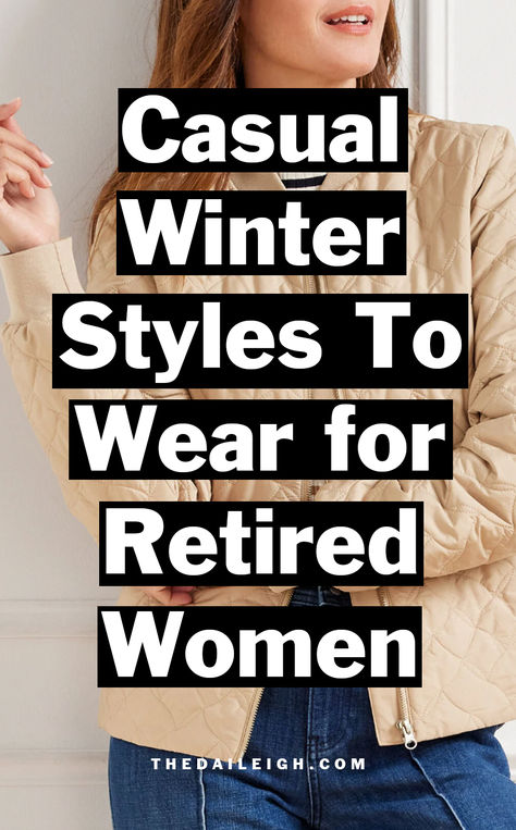 Casual winter clothes for retired women Over 60 Fashion Summer, Retirement Clothes, Wardrobe Basics List, Wardrobe Essentials List, Winter Vacation Outfits, Creating Outfits, 60 Outfits, Classic Outfits For Women, Capsule Wardrobe Essentials