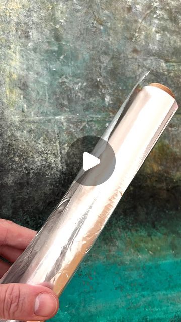 Sergio Aranda, Foil Texture, Aluminum Foil, My Youtube Channel, Mixed Media Art, The Beauty, Youtube Channel, Mixed Media, Foil