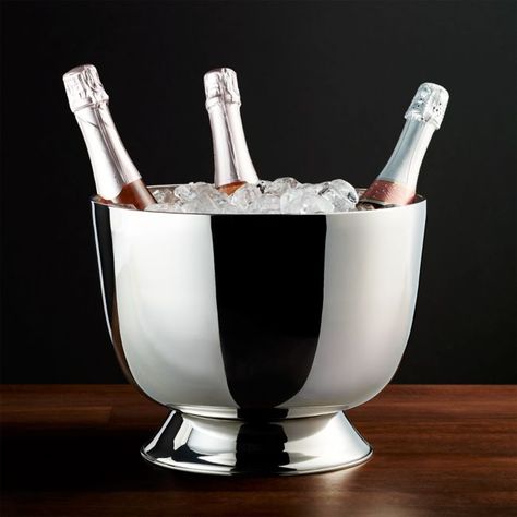 Charleston Wine/Champagne Bucket Beverage Tub, Champagne Bucket, Wine Tools, Wine Bucket, Punch Bowls, Champagne Buckets, Wine Store, Crate Storage, Wine Chiller