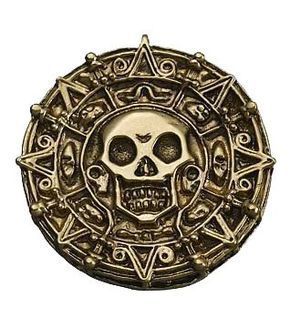 Pirates of the Caribbean The Curse of the Black Pearl - Cursed Aztec Gold Piece #InterestingStuff The Lies We Steal, Monty Jay, Curse Of The Black Pearl, Pearl Tattoo, Pirates Gold, Pirate Coins, Pirate Tattoo, The Black Pearl, Aztec Gold