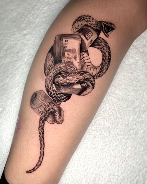 Serpiente tattoo Tattoo serpiente July 28, Tattoo Tattoo, Tattoo Studio, Blackwork, Art Tattoo, Money, Tattoos, On Instagram, Instagram