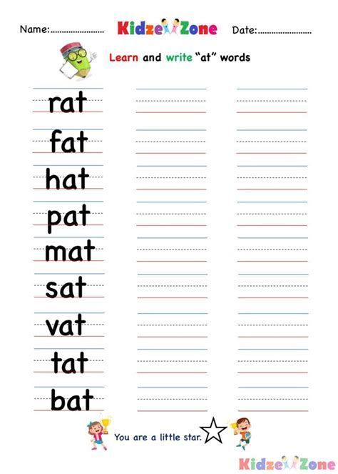 These kindergarten word worksheets are perfect for helping your child learn new words and practice their spelling. They include a variety of activities, such as matching words to pictures, writing words from dictation, and unscrambling Spelling Words Kindergarten, Spelling Word Practice, Printable Handwriting Worksheets, Handwriting Worksheets For Kids, Handwriting Practice Sheets, Free Handwriting, 2nd Grade Worksheets, Word Practice, Handwriting Worksheets