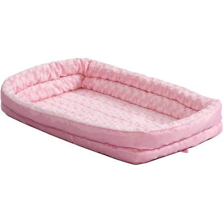 Bed On The Floor, Dog Crate Mat, Walmart Bedding, Crate Bed, Crate Mat, Bolster Dog Bed, Pet Crate, Dog Sofa, Dog Pet Beds