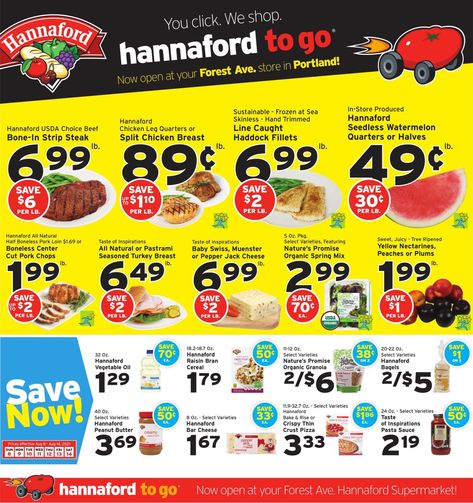 Hannaford_weekly_ad_080821_01 Leg Quarters, Split Chicken Breast, Chicken Quarters, Chicken Leg Quarters, Weekly Ads, Strip Steak, Chicken Legs, Pops Cereal Box