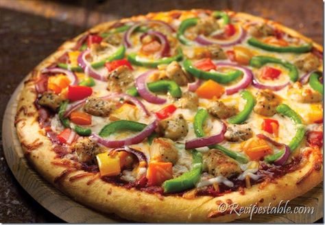 Fast Food Alternatives, Chicken Fajita Pizza, Boboli Pizza Recipes, Fajita Pizza, Special Pizza, Chicken Gluten Free, Shred Chicken, Beef Pizza, Pizza Healthy