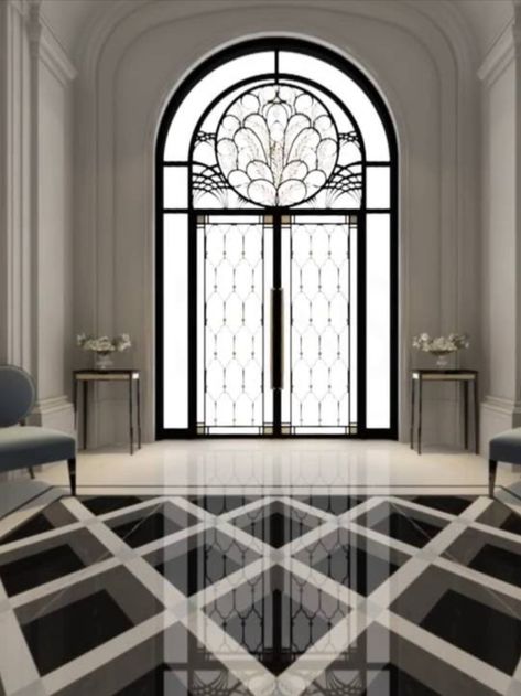 Private Villa Design, Interior Design Neoclassical, Ions Design, Marble Flooring Design, Modern Classic Interior, Interior Design Dubai, Cosmetic Clinic, Elegant Interior Design, Showroom Interior Design