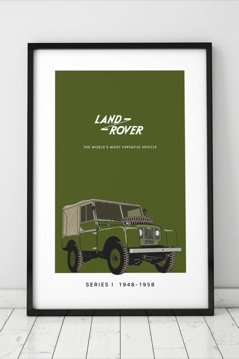 Part of my Signature Series of Land Rover Illustrations.
1948 Series 1 Land Rover Land Rover Series, My Signature, Land Rover, Printed Items, Projects To Try, Digital Prints, Illustrations, Wall Decor, Wall