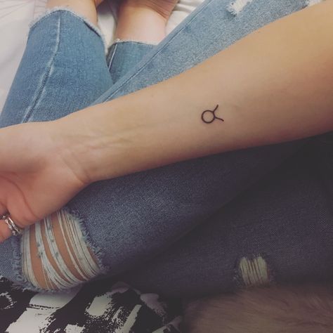 Tiny Tattoos Taurus, Taurus Tiny Tattoo, Simple Taurus Tattoo For Women, Taurus Mini Tattoo, Tiny Taurus Tattoo, Dainty Taurus Tattoo, Small Taurus Tattoo, Small Taurus Tattoo For Women, Taurus Tattoo For Women