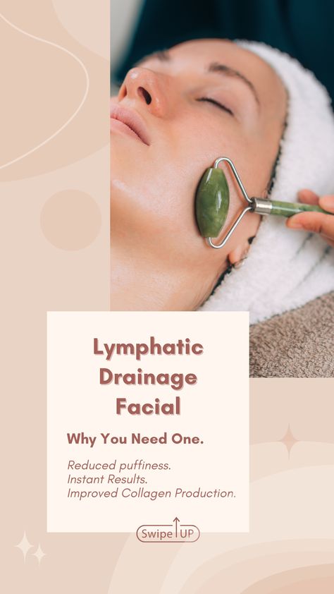 Find out how to perform a lymphatic drainage facial and how it can benefit you. Mini Face Lift, Lymph Drainage Massage, Face Massage Anti Aging, Lymph Glands, Skin Studio, Lymph System, Face Yoga Exercises, Lymph Drainage, Sinus Pressure