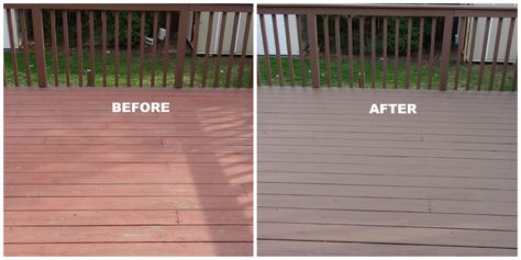 Deck Over Paint, Painted Wood Deck, Deck Paint Colors, Best Paint For Wood, Outdoor Deck Decorating, Deck Makeover, Modern Deck, Deck Colors, Deck Paint