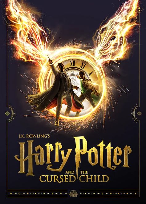 A trip back in time with the Harry Potter and the Cursed Child artwork: from then to now | Wizarding World Harry Potter Broadway, Chicago Broadway, Harry Potter Curses, Tina Turner Musical, Harry Potter Cursed Child, The Cursed Child, Adventure Island, Broadway Tickets, Harry Potter Stories