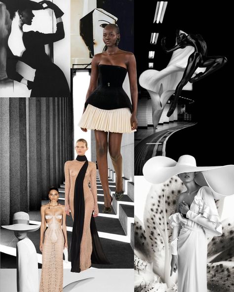 Monday Mood → channeling timeless elegance and all things black & white 🖤🤍  Drawing inspiration from classic contrasts and modern minimalism, we’re living for sleek lines, sophisticated decor, and out of the box fashion choices. #weddingdesign #weddinginspiration #weddinginspo #designinspiration #moodboard #mondaymood #afghanbride #2024bride #bridetobe #brides #designinspo #visionboard #blackandwhite #weddingdesigner #weddingplanner #bridal #bridalfashion #hautecouture #schiaparelli All Things Black, Black And White Fashion, Monday Mood, Sophisticated Decor, Corporate Wear, Fusion Wedding, Modern Minimalism, Mood Board Fashion, Black And White Drawing