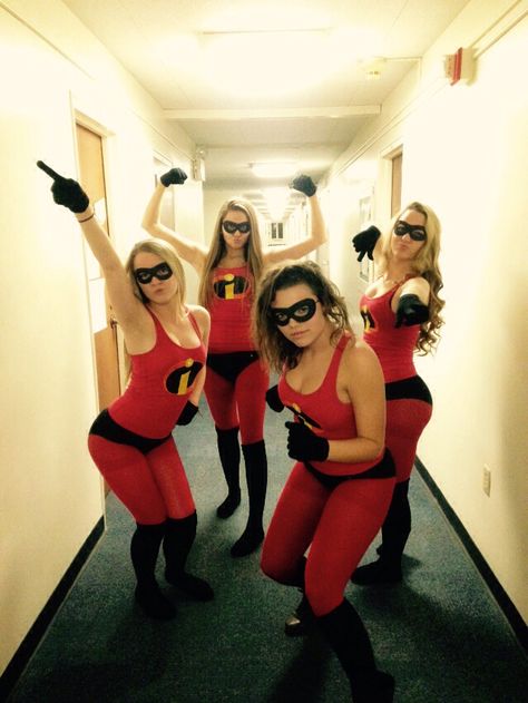 Incredibles costume Incredibles Costume Women, Incredibles Costume, College Halloween, Halloween Costumes Friends, Costume Women, Halloween Costumes For Teens, Girl Costumes, Fashion Killa, Halloween Ideas