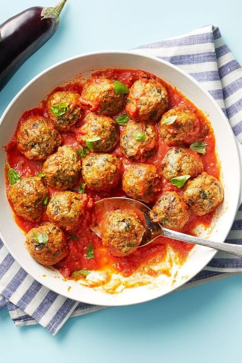 non traditional christmas dinner - Eggplant Parmesan Meatballs Eggplant Balls, Easy Thanksgiving Appetizers, Super Bowl Snack Recipes, Super Bowl Snack, Salmon Bites Recipe, Best Thanksgiving Appetizers, Easy Super Bowl, Thanksgiving Appetizers Easy, Parmesan Meatballs