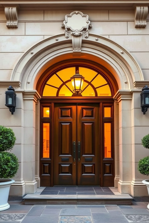 Considering a new entrance design? These statement doors combine beauty and functionality for a perfect fit. London Front Door, Door Design Entrance, Front Door Design Ideas, Design Entrance, Door Design Ideas, Double Front Doors, Front Door Ideas, Front Door Entrance, Entrance Design