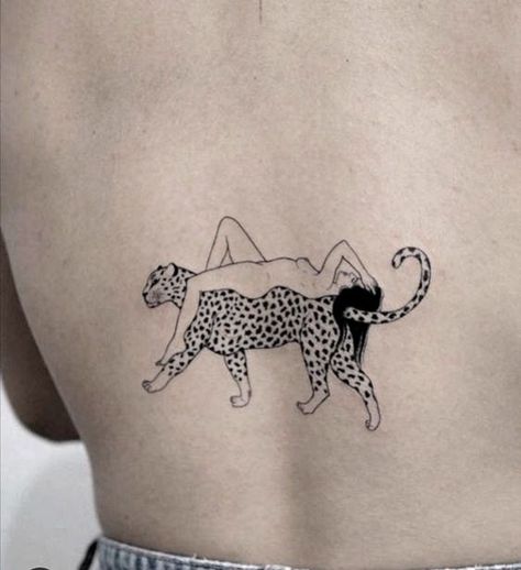 Leopard Back Tattoo, Spot Tattoo, Leopard Print Tattoos, Cheetah Tattoo, Jaguar Tattoo, Leopard Tattoos, Inspiration Tattoos, Top Tattoos, Subtle Tattoos