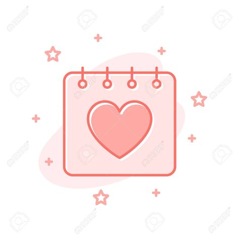 Valentine Day Calendar, Lifeline Tattoos, Calendar Logo, Pink Calendar, Calendar Icon, Cute Calendar, Simple Signs, Celebration Background, Art Pencil