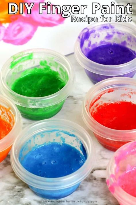 Toddler Finger Paint, Baby Sensory Activities, Homemade Finger Paint, Finger Painting For Kids, Infant Sensory, Activities For One Year Olds, Infant Sensory Activities, Diy Fluffy Slime, Paint Recipe