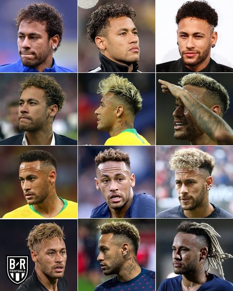 Neymar different haircut Danny Ocean, Neymar Jr Wallpapers, Men Haircut Curly Hair, Neymar Football, Messi And Neymar, Cool Mens Haircuts, Kevin Love, Paris Saint, Neymar Jr