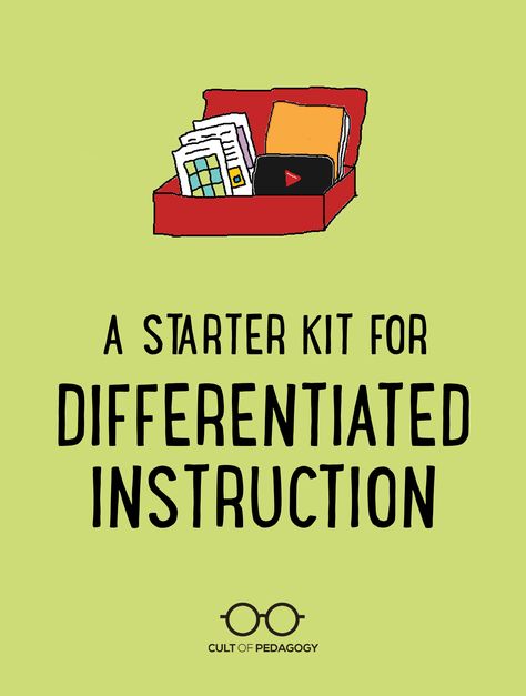 Differentiated Instruction Strategies, Differentiation Strategies, Differentiation In The Classroom, Differentiated Learning, Cult Of Pedagogy, Instructional Strategies, Instructional Coaching, Differentiated Instruction, Learning Styles