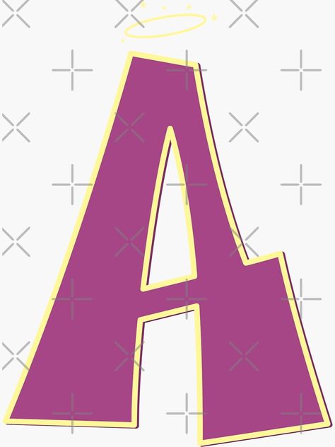 Pegatina for Sale con la obra «Bratz estilo letra a» de blueberrycafe | Redbubble Alphabet Lettering, Lettering Fonts, Animal Pictures, Alphabet, Canvas, For Sale, Quick Saves