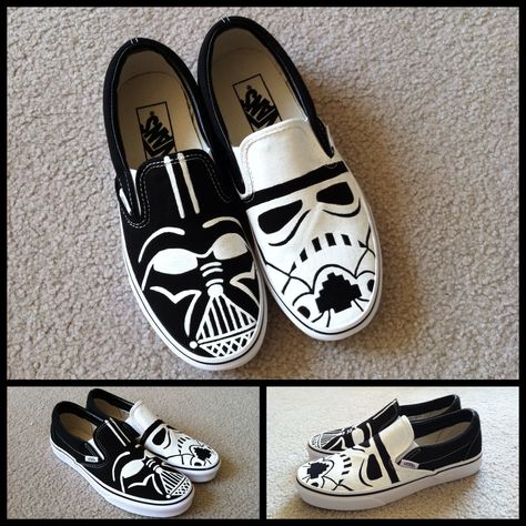 Custom Vans (not glass): Star Wars Diy Vans, Disney Projects, Star Wars Shoes, Shoes Star, Painted Shoes Diy, Custom Sneakers Diy, Custom Shoes Diy, Diy Sneakers, Diy Shoe