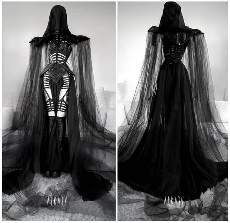 Reaper Makeup, Grim Reaper Makeup, Grim Reaper Costume, Reaper Costume, Grim Reaper Halloween, Vampire Ball, Angel Costume, Masquerade Costumes, Morning Dew