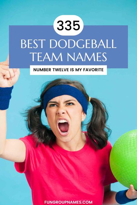 Discover over 335 dodgeball team names! From classic to creative, find the perfect name to unite your squad and dominate the court. Dodgeball Team Names, Dodgeball Aesthetic, The Blitz, All Team, Team Names, Dream Team, Kid Friendly