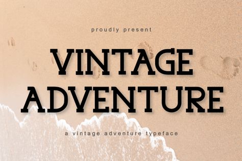 Vintage Adventure is a very elegant font designed to achieve a luxurious aspect. It can be used wonderfully for packaging designs, fashion themes, fragrance designs, cosmetic designs, social posts, etc. Use it with confidence in your creations, and you will see amazing results. Try before you buy Vintage Adventure font for iOS, Android, macOS, or […] The post Vintage Adventure Font appeared first on FreeFontDL. Travel Font, Adventure Font, Safari Explorer, Travel Fonts, Adventure Fonts, Vintage Adventure, Vintage Safari, Fashion Themes, Display Fonts