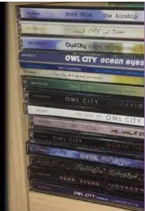 i dont even have 1 cd Sky Sailing, Camper Christmas, Hipster Aesthetic, Adam Young, City Sky, Memory Board, Owl City, Train Art, Teenage Dream