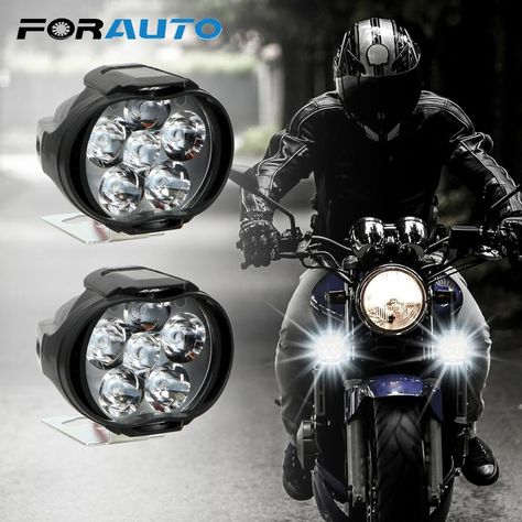 "Nice product" - Samrat D. Motorcycle Led Lighting, Led Motorcycle Headlight, Led Motorcycle, Мотоциклы Cafe Racers, Motor Mobil, Pot Lights, Work Lamp, Motorcycle Lights, Motorcycle Headlight