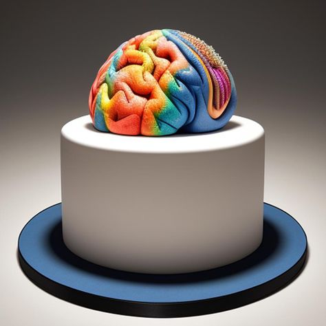 Have you ever wondered what makes your brain tick? Here is an incredibly immersive way to learn about the brain. Brain Cake, Pretty Birthday Cakes, Human Brain, Your Brain, The Brain, Birthday Cakes, Have You Ever, To Learn, Brain