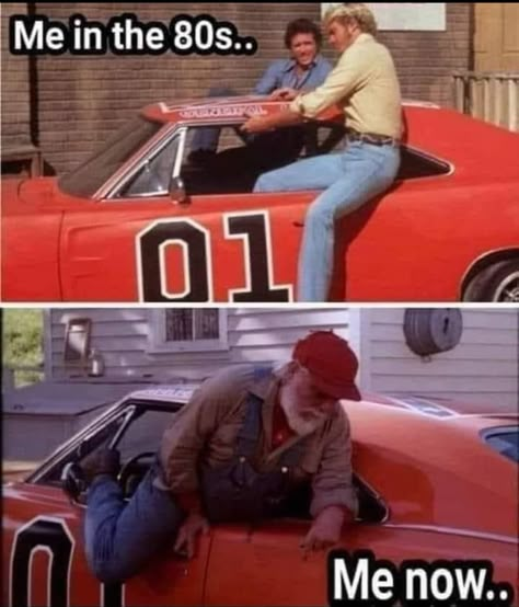 Dukes Of Hazard, Car Jokes, Dukes Of Hazzard, The 80's, Car Humor, Dad Jokes, Funny Laugh, Bones Funny, Funny Photos