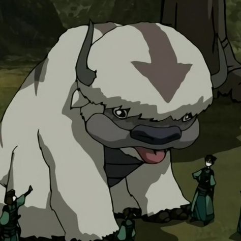 Appa Avatar Pfp, Cute Appa Avatar, Appa Standing Up, Avatar The Last Air Bender Pfp, Appa Avatar Cute, Appa Pfp, Tlok Pfp, Avatar Pfp Aesthetic, Avatar The Last Airbender Pfp