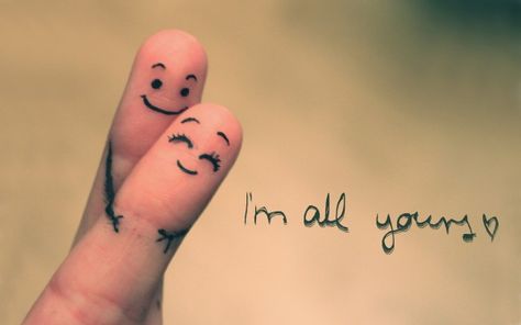 I'm all yours, fingers crossed :) What I Like About You, Finger Art, Love Quotes Wallpaper, My Funny Valentine, Love Quotes For Her, Naha, Cute Love Quotes, All You Need Is Love, Love Wallpaper