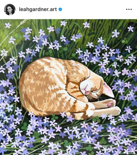 Leah Gardner, Colour Aesthetic, Animal Paintings Acrylic, Animal Illustration Art, Cat Art Illustration, Phone Layout, Painting Subjects, Watercolor Inspiration, Hippie Art