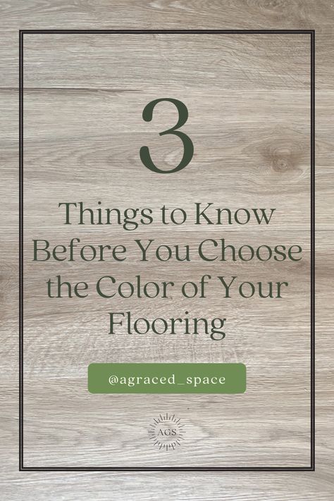 How to Choose Flooring For Different Rooms — A Graced Space Floor Tiles Color Ideas, Updated Flooring Ideas, Modern Farmhouse Hardwood Floor Colors, Flooring Colors Hardwood, Vinyl Floor Colors Wood Planks, Best Laminate Wood Flooring, Basement Flooring Colors, Cottage Flooring Vinyl, Flooring Ideas For Whole House