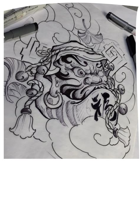 Daruma irezumi japantattoo Japanese Daruma Tattoo Design, Daruma Doll Tattoo Design, Daruma Tattoo Design, Tattoo Daruma, Daruma Tattoo, Daruma Doll Tattoo, Japanese Leg Tattoo, Dragon Head Tattoo, Hannya Mask Tattoo