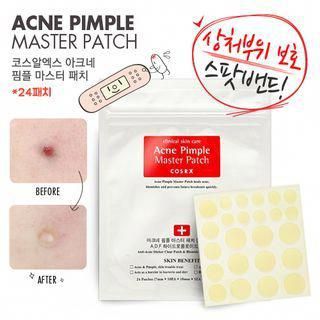 Buy COSRX Acne Pimple Master Patch 24pcs at YesStyle.com! Quality products at remarkable prices. FREE WORLDWIDE SHIPPING on orders over US$ 35. #acnediy Severe Acne Remedies, Homemade Facial, Pimples Remedies, Diy Acne, Natural Acne Remedies, Natural Acne, Home Remedies For Acne, Acne Scar Removal, Skin Care Clinic