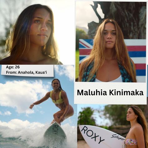 MEET THE SURF GIRLS! 🌊 | Get to know these incredible women carrying on the native Hawaiian surfing legacy | Surf Girls | Hello Sunshine #hellosunshine #surfgirls #surfgirlshawaii #maluhiakinimaka #womenwhosurf #girlswhosurf #watersports #surfing #surfer #ocean #waves Surfer Girl Aesthetic, Hawaiian Surfer, Kalogera Sisters, Female Surfers, Shark Diving, Hawaii Surf, Marine Biology, Hello Sunshine, Surfer Girl