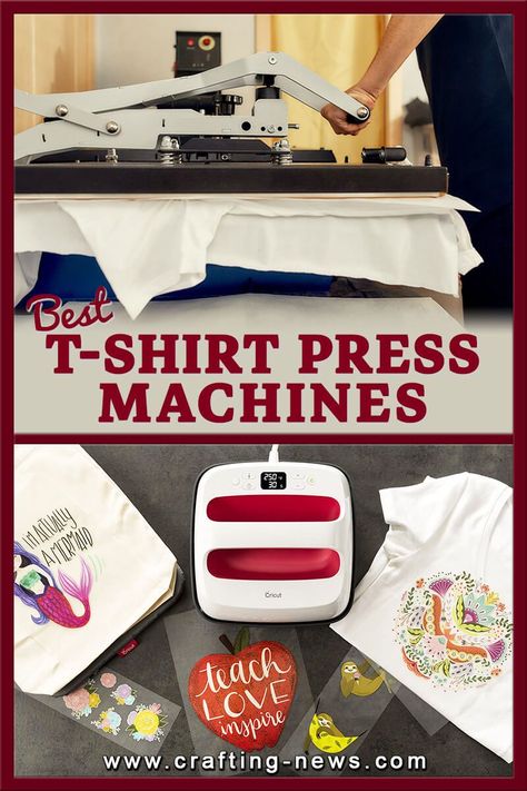 Are you looking for the best T shirt press machine? Look no farther. We have researched countless products and have found the 12 best T shirt press machines. Best T Shirt Printing Machine, T Shirt Press Machine, Heat Press Tshirts, Shirt Press Machine, Best Heat Press Machine, Crafting Accessories, Tshirt Printing Business, T Shirt Press, T Shirt Printing Machine