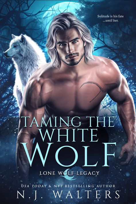 The White Wolf, Dark Wolf, Wolf Shifter, Wolf Book, Shifter Romance, Romance Covers, Lone Wolf, White Wolf, Paranormal Romance